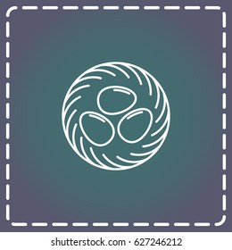 Line icon- nest