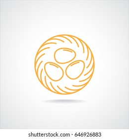Line icon- nest