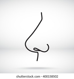Line icon- nose
