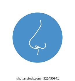 Line icon- nose