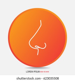 Line icon- nose