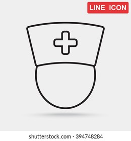 Line icon-  nurse