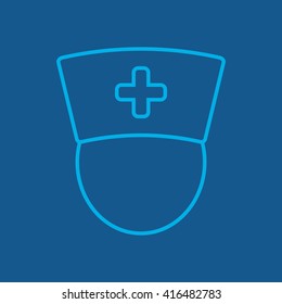 Line icon-  nurse