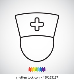 Line icon-  nurse
