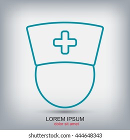 Line icon-  nurse