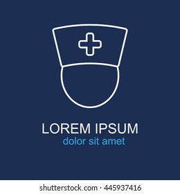 Line icon-  nurse