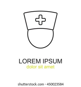 Line icon-  nurse