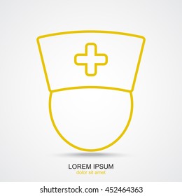 Line icon-  nurse