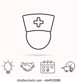 Line icon-  nurse