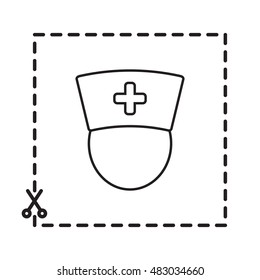 Line icon-  nurse