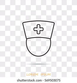 Line icon-  nurse
