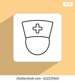 Line icon-  nurse