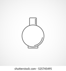 Line Icon On White Background