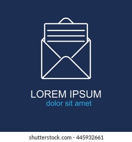 Line icon- open message