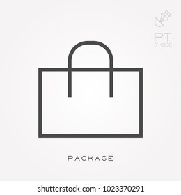 Line icon package