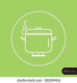 Line icon- Pan