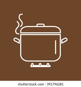 Line icon- Pan
