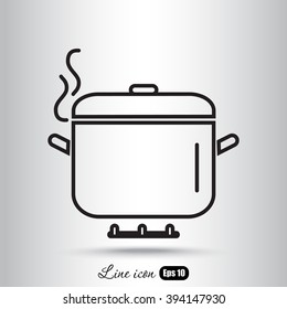 Line icon- Pan