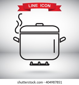 Line icon- Pan