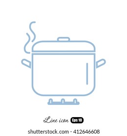Line icon- Pan
