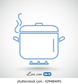 Line icon- Pan
