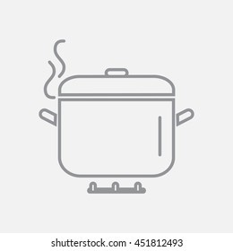 Line icon- Pan