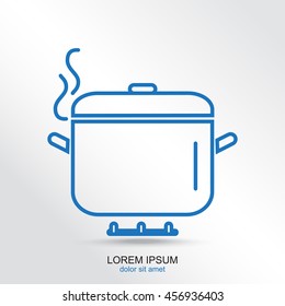 Line icon- Pan