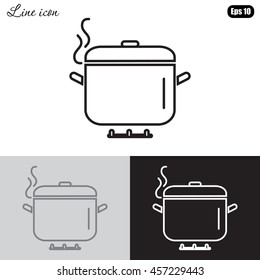 Line icon- Pan