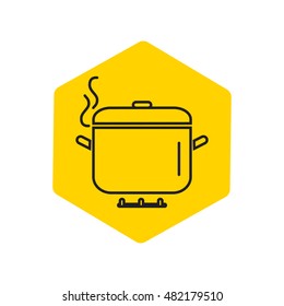 Line icon- Pan