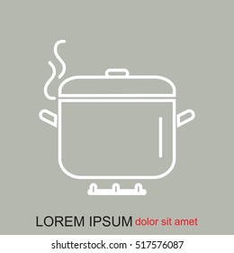 Line icon- Pan