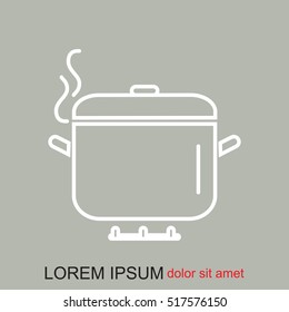 Line icon- Pan
