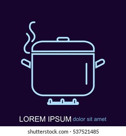 Line icon- Pan