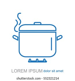 Line icon- Pan