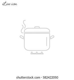 Line icon- Pan