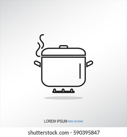 Line icon- Pan