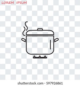 Line icon- Pan