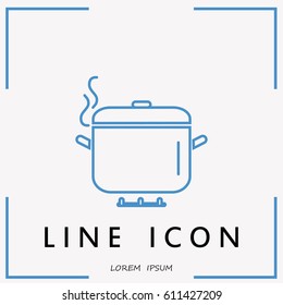 Line icon- Pan