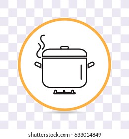 Line icon- Pan