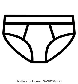 line icon panties on white background vector
Vector icon clothes and shoes