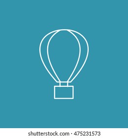 Line icon of Parachute.
