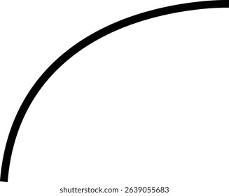 Line icon. Line path and location pin. Route location two pin sign line. Travel vector isolated on transparent background. line curve simple direction shape symbol