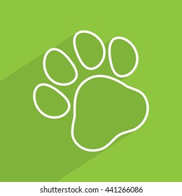Line icon- paw