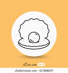Line icon-  pearl