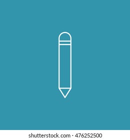 Line Icon of Pen.