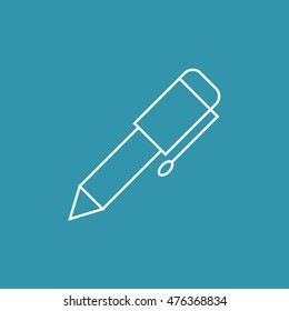 Line Icon of Pen.