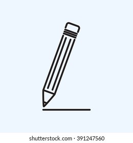 Line icon- pencil
