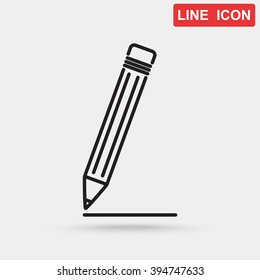 Line icon- pencil