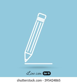 Line icon- pencil