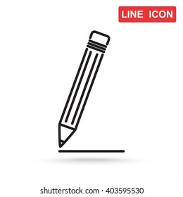 Line icon- pencil