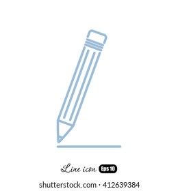 Line icon- pencil